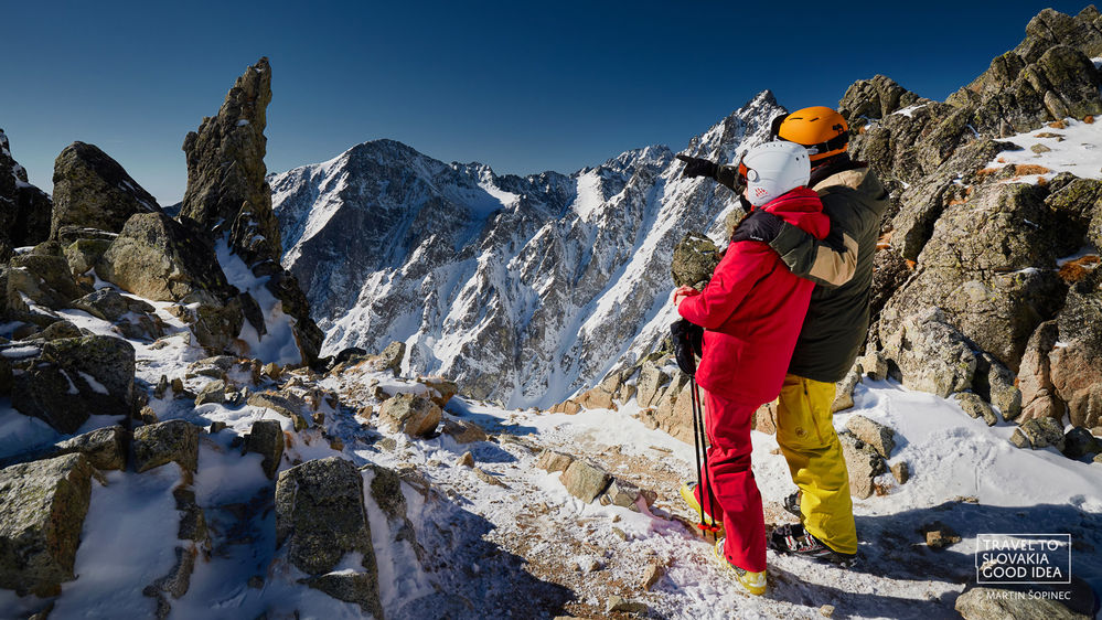 Vysoké Tatry High Tatras Lomnické sedlo saddle