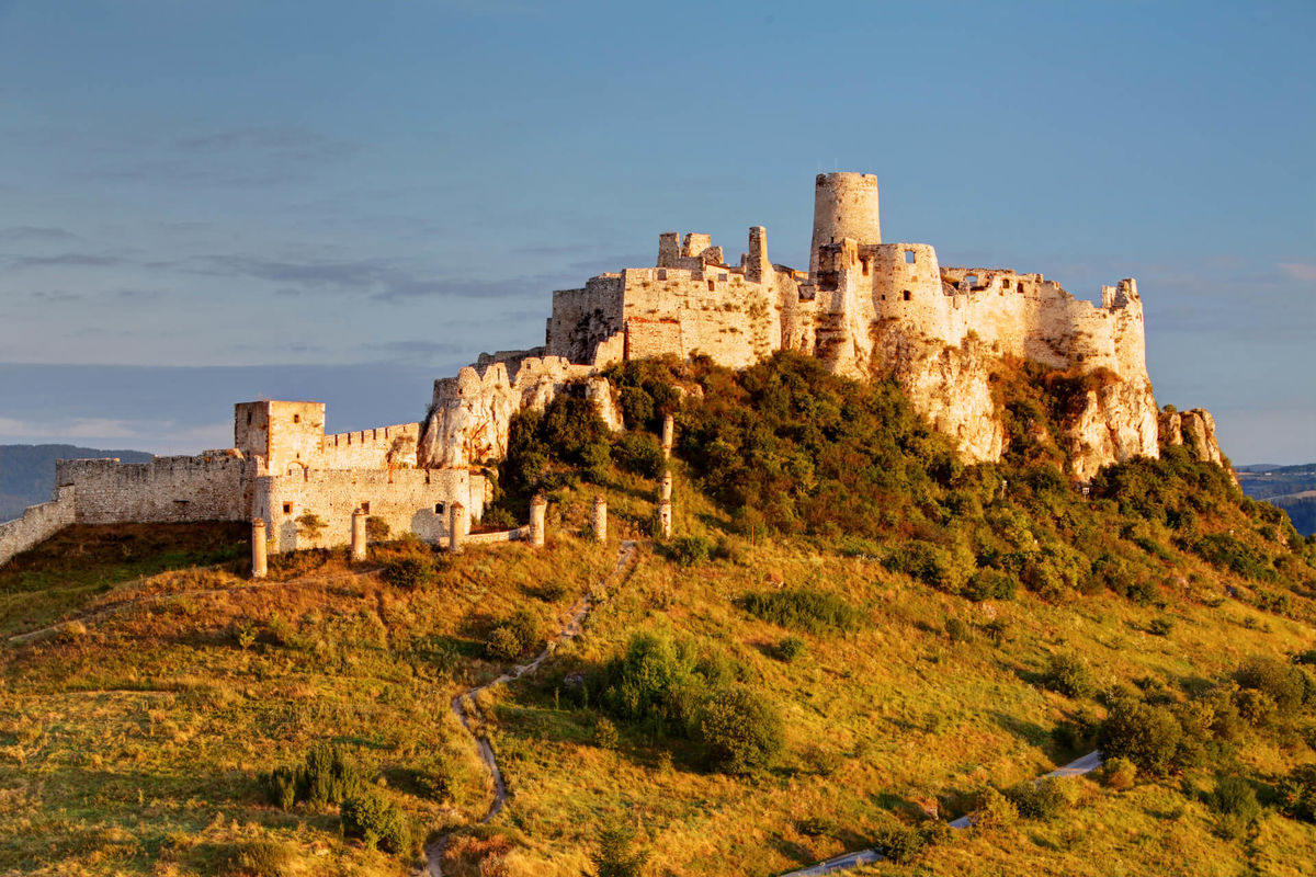 Zamek Spiski Spi sk Hrad Slovakia travel