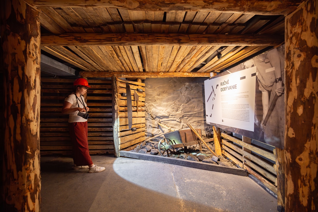 Uhoľná expozícia v Handlovej