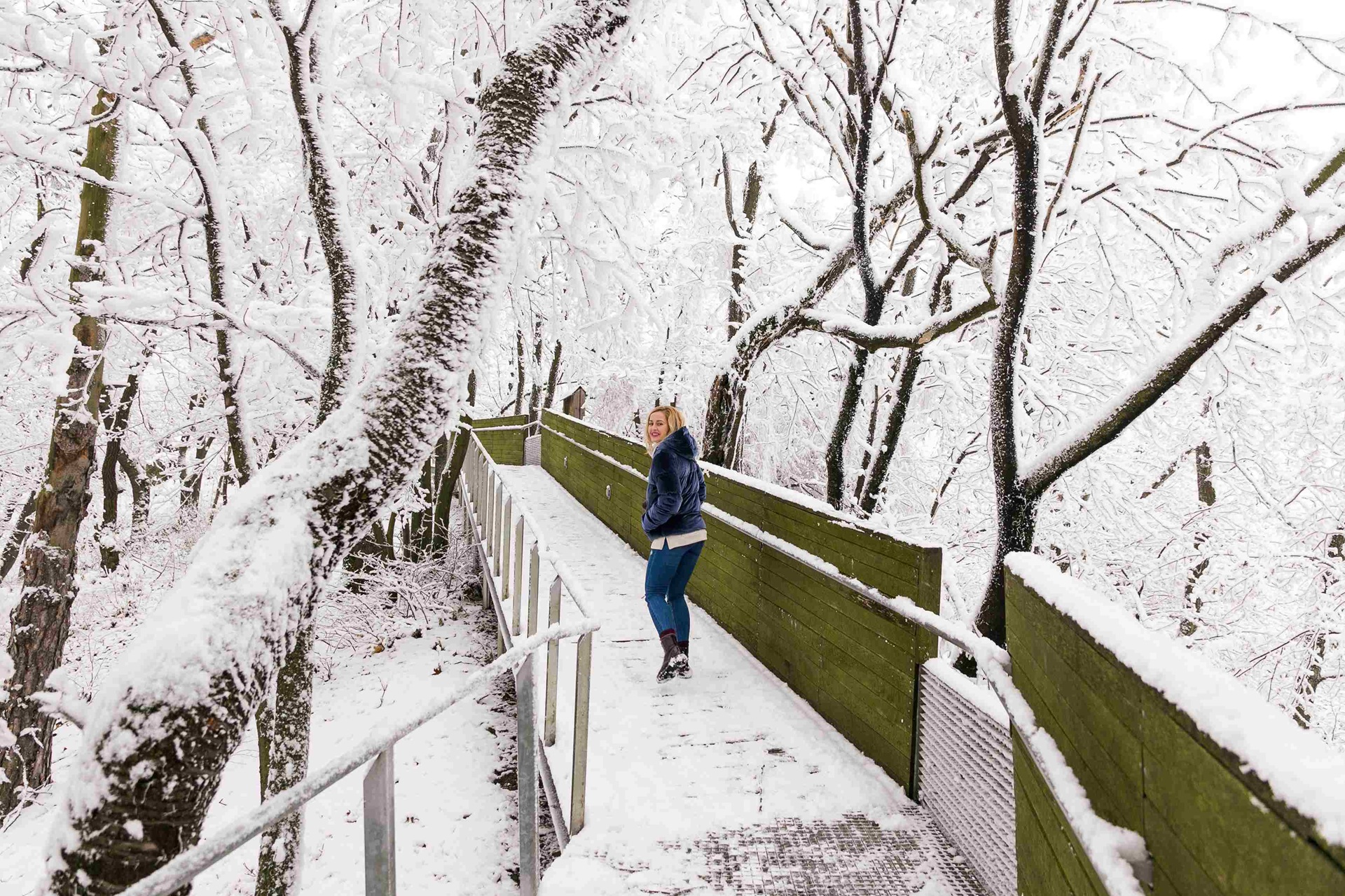 Košický hrad v zime