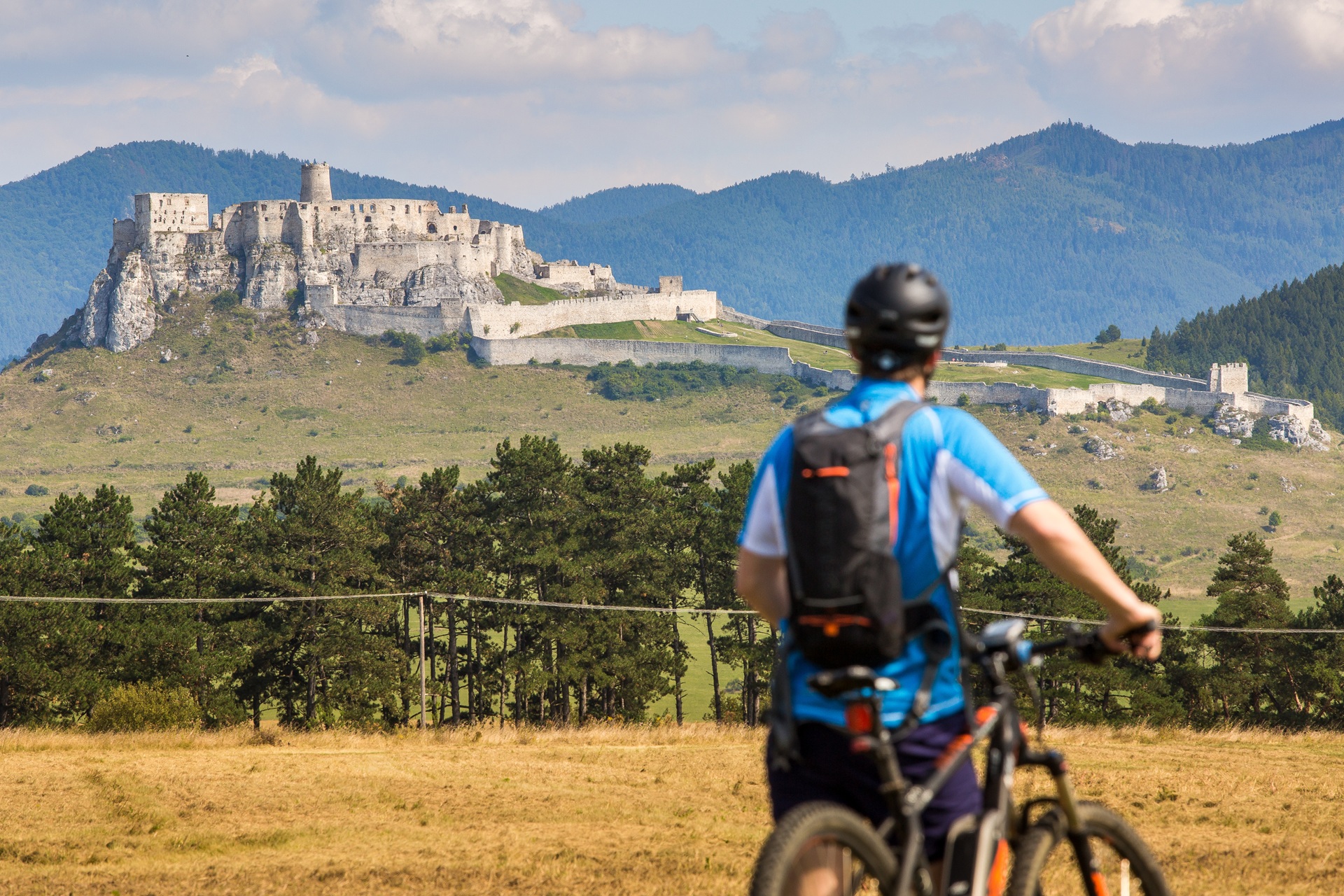 Spišský hrad Castle in the Košice Region